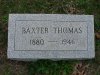 Baxter Thomas - Headstone