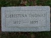Christina Thomas - Headstone