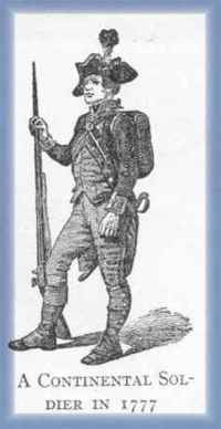 1777 confederate soldier