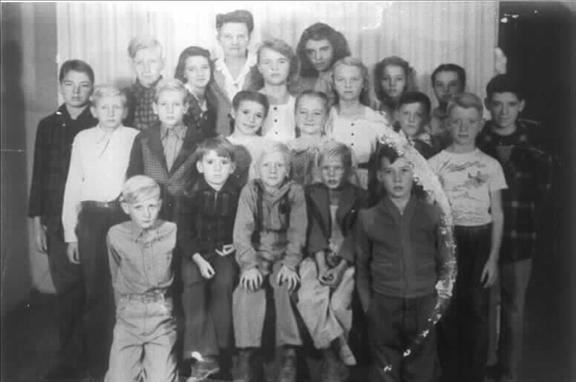 Barnett's Creek School 1946-47