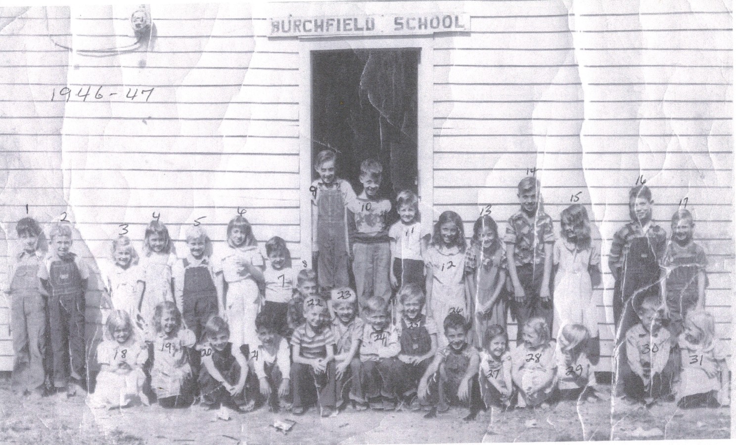 Burchfield School, Bell County, September 21, 1949