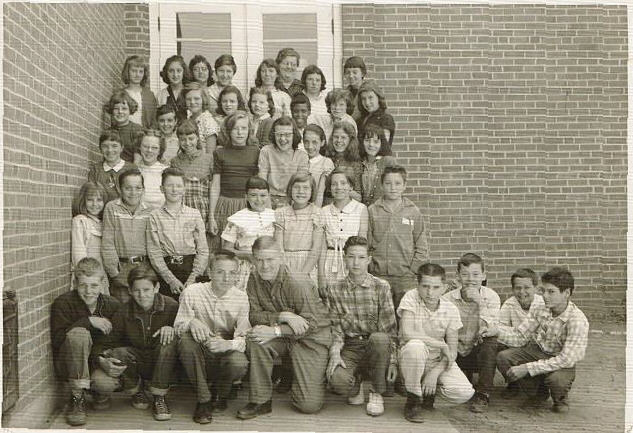 Straight Creek Elementary School, Grades 6-7, 1957-1958
