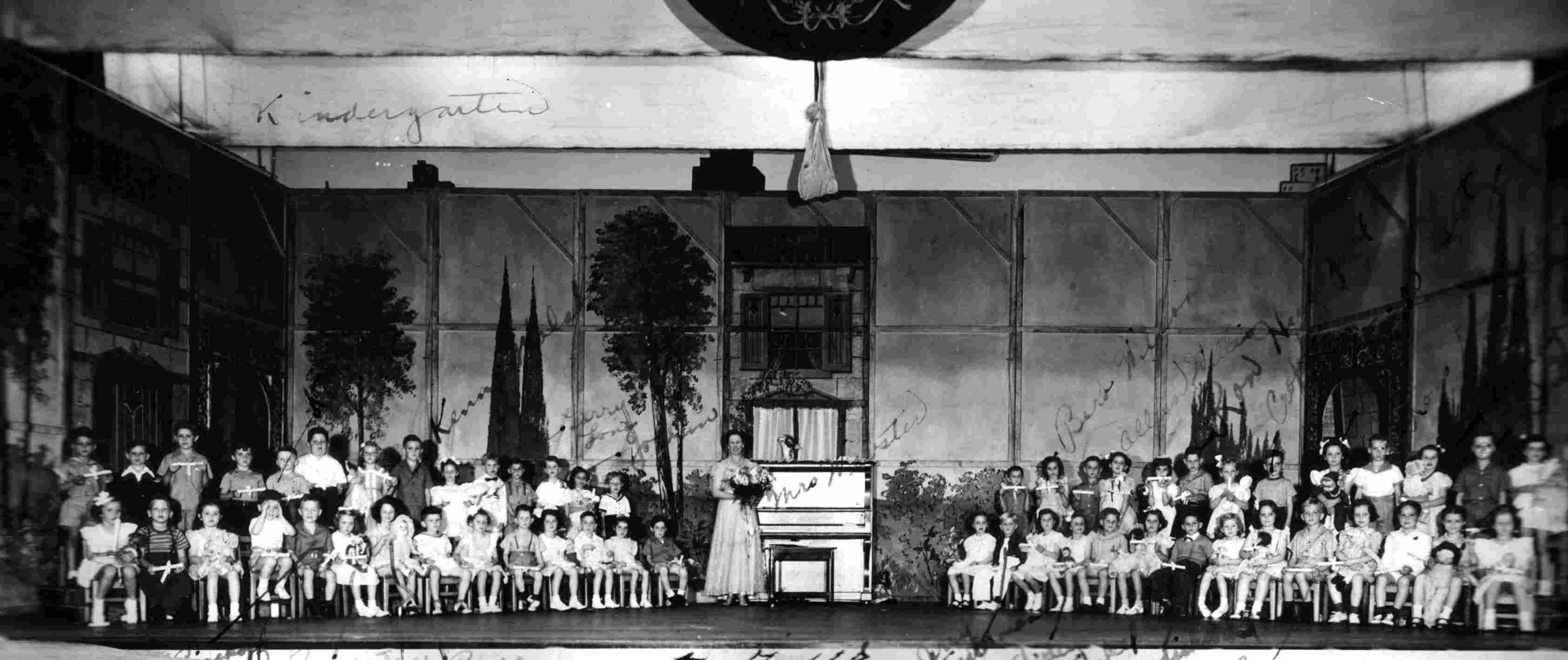 Dayton School, Kindergarten Class, 1946