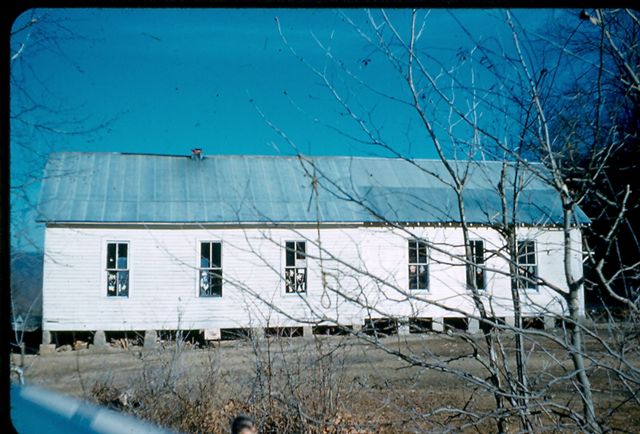 Clay County, Horse Creek School, 1960