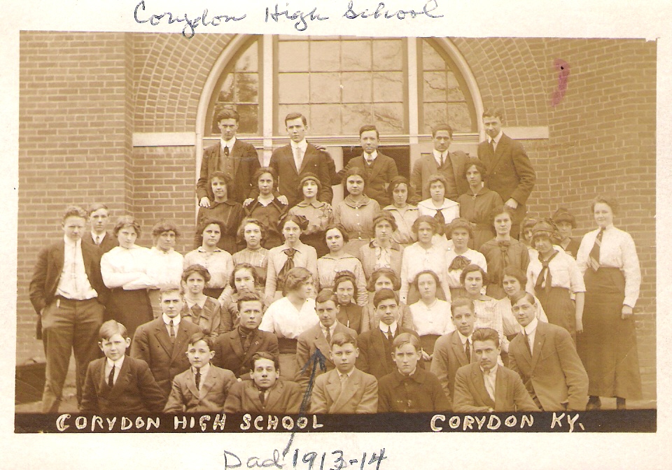Corydon High School, Henderson County, 1913-14